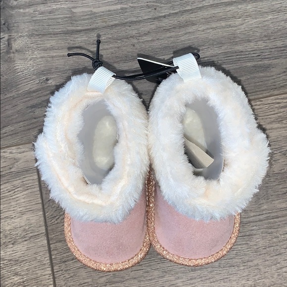 Bebe Baby Pink Winter Boots - Picture 6 of 9